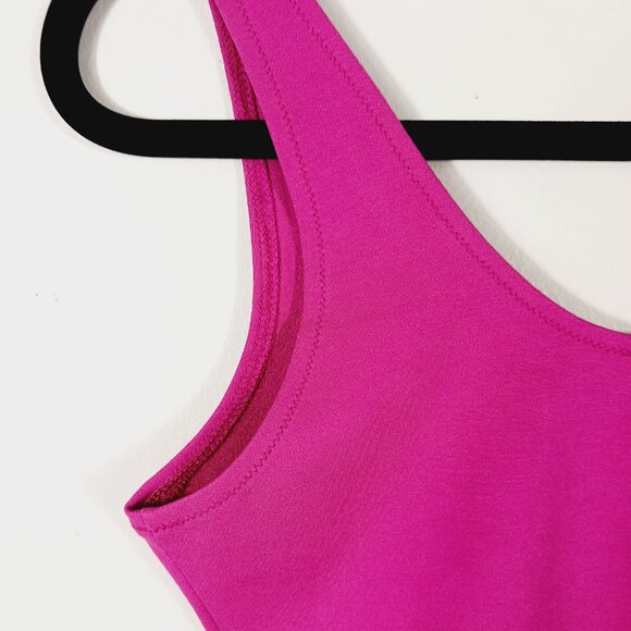 NWT Freeme  Pink Cropped Tank Size Medium Casual, Athleisure Layering Piece - Picture 5 of 12